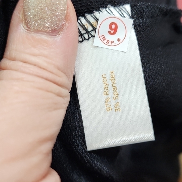 𝅺DECREE  Black Tank Dress Size M - Picture 6 of 6